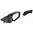 2006-2010 Ford Fusion - Passenger Side Mirror, Power Adjust, Non-Heated, Non-Folding, With 1 Paintable and 1 Textured Black Cap, No Signal Light, No Memory, No Puddle Light, No Auto-Dim, No Blind Spot Feature