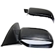 2006-2010 Ford Fusion - Passenger Side Mirror, Power Adjust, Non-Heated, Non-Folding, With 1 Paintable and 1 Textured Black Cap, No Signal Light, No Memory, No Puddle Light, No Auto-Dim, No Blind Spot Feature