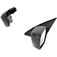 2012 Ford Fusion - Driver Side Mirror, For Models Without Blind Spot Information System, Power Adjust, Heated, With 1 Paintable and 1 Textured Black Cap, Non-Folding, No Signal Light, No Blind Spot Feature, No Memory, With Puddle Light, No Auto-Dim