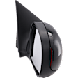 Passenger Side Mirror, Non-Towing, Power Adjust, Manual Folding, Non-Heated, Paintable, In-housing Signal Light, No Memory, No Puddle Light, No Auto-Dimming, No Blind Spot Feature