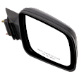 Passenger Side Mirror, Power Adjust, Manual Folding, Non-Heated, Paintable, No Signal Light, No Memory, No Puddle Light, No Auto-Dimming, No Blind Spot Feature