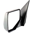 Driver Side Mirror, Power Adjust, Manual Folding, Non-Heated, Textured Black, No Signal Light, No Memory, No Puddle Light, No Auto-Dimming, No Blind Spot Feature