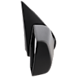 Passenger Side Mirror, Power Adjust, Manual Folding, Heated, Textured Black, No Signal Light, No Memory, With Puddle Light, No Auto-Dimming, No Blind Spot Feature