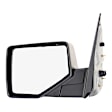 Driver Side Mirror, Manual Adjust, Manual Folding, Non-Heated, Chrome, No Signal Light, No Memory, No Puddle Light, No Auto-Dimming, No Blind Spot Feature