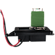 Blower Motor Resistor, with Manual A.C. Control
