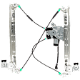 Front, Passenger Side Power Window Regulator, With Motor