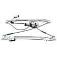 Front, Driver Side Power Window Regulator, With Motor