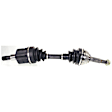 Front, Driver Side Axle Assembly, For Models With High Wider Package (ZR2)