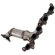 Front Catalytic Converter, Federal EPA Standard, 46-State Legal (Cannot ship to CA, CO, NY or ME), With Integrated Exhaust Manifold, 3.7L Engine