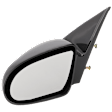 Driver Side Mirror, Manual Adjust, Non-Folding, Non-Heated, Paintable, No Signal Light, No Memory, No Puddle Light, No Auto-Dimming, No Blind Spot Feature