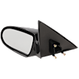 Driver Side Mirror, Manual Adjust, Non-Folding, Non-Heated, Paintable, No Signal Light, No Memory, No Puddle Light, No Auto-Dimming, No Blind Spot Feature