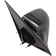 Driver Side Mirror, Manual Adjust, Non-Folding, Non-Heated, Paintable, No Signal Light, No Memory, No Puddle Light, No Auto-Dimming, No Blind Spot Feature
