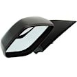 Driver Side Mirror, Power Adjust, Non-Heated, Manual Folding, Paintable, No Signal Light, No Memory, No Puddle Light, No Auto-Dim, With Blind Spot Glass