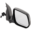 2017 Chevrolet Colorado - Passenger Side Mirror, For Models With Second Design Mirror, Power Adjust, Non-Heated, Paintable, Manual Folding, No Signal Light, No Blind Spot Feature, No Memory, No Puddle Light, No Auto-Dim