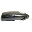 Passenger Side Mirror, Power Adjust, Non-Heated, Manual Folding, Textured Black, No Signal Light, No Memory, No Puddle Light, No Auto-Dim, With Blind Spot Glass