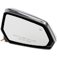 Passenger Side Mirror, Power Adjust, Non-Folding, Heated, Paintable, No Signal Light, No Memory, No Puddle Light, No Auto-Dimming, No Blind Spot Feature