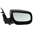 Passenger Side Mirror, Manual Adjust, Manual Folding, Non-Heated, Textured Black, No Signal Light, No Memory, No Puddle Light, No Auto-Dimming, No Blind Spot Feature