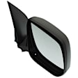 Passenger Side Mirror, Manual Adjust, Manual Folding, Non-Heated, Textured Black, No Signal Light, No Memory, No Puddle Light, No Auto-Dimming, No Blind Spot Feature