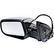 Driver Side Mirror, Power Adjust, Heated, Manual Folding, Chrome, No Signal Light, No Memory, No Puddle Light, No Auto-Dim, No Blind Spot Feature