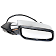 Passenger Side Mirror, Power Adjust, Heated, Manual Folding, Chrome, No Signal Light, No Memory, No Puddle Light, No Auto-Dim, No Blind Spot Feature