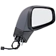 Passenger Side Mirror, Power Adjust, Heated, Manual Folding, Paintable, No Signal Light, No Memory, No Puddle Light, No Auto-Dim, No Blind Spot Feature