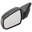 Driver Side Mirror, Power Adjust, Non-Folding, Non-Heated, Textured Black, No Signal Light, No Memory, No Puddle Light, No Auto-Dimming, No Blind Spot Feature