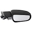 Passenger Side Mirror, Power Adjust, Non-Folding, Heated, Paintable, No Signal Light, No Memory, No Puddle Light, No Auto-Dimming, No Blind Spot Feature