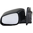 Driver Side Mirror, Power Adjust, Manual Folding, Heated, Paintable, No Signal Light, No Memory, No Puddle Light, No Auto-Dimming, No Blind Spot Feature