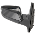 Passenger Side Mirror, Power Adjust, Manual Folding, Heated, Paintable, In-housing Signal Light, No Memory, Puddle Light, Auto-Dim, and Blind Spot Feature, For Models Without Lane Change Assist