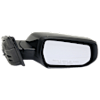 2017 Chevrolet Malibu - Passenger Side Mirror, For Models Without Lane Change Assist, Power Adjust, Heated, Paintable, Manual Folding, In-housing Signal Light, No Blind Spot Feature, With Memory, No Puddle Light, No Auto-Dim