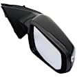 2017 Chevrolet Malibu - Passenger Side Mirror, For Models Without Lane Change Assist, Power Adjust, Heated, Paintable, Manual Folding, In-housing Signal Light, No Blind Spot Feature, With Memory, No Puddle Light, No Auto-Dim