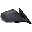 Passenger Side Mirror, Power Adjust, Manual Folding, Heated, Paintable, In-housing Signal Light, With memory, With Puddle Light, No Auto-Dimming, No Blind Spot Feature, Without SOS