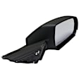 Passenger Side Mirror, Power Adjust, Manual Folding, Heated, Paintable, In-housing Signal Light, No Memory, No Puddle Light, No Auto-Dimming, No Blind Spot Feature