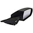 2014-2018 Cadillac ATS - Passenger Side Mirror, Power Adjust, Manual Folding, Heated, Paintable, No Signal Light, With memory, With Puddle Light, No Auto-Dimming, No Blind Spot Feature