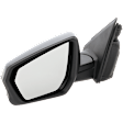 Driver Side Mirror, Power Adjust, Heated, Manual Folding, Paintable
