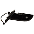 Passenger Side Mirror, Power Adjust, Power Folding, Heated, With 1 Chrome and 1 Paintable Cap, In-glass Signal Light, With memory, With Puddle Light, No Auto-Dimming, No Blind Spot Feature