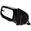 Driver Side Mirror, Power Adjust, Manual Folding, Heated, Paintable, No Signal Light, No Memory, No Puddle Light, No Auto-Dimming, No Blind Spot Feature