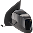 Driver Side Mirror, Power Adjust, Manual Folding, Heated, Paintable, No Signal Light, No Memory, No Puddle Light, No Auto-Dimming, No Blind Spot Feature