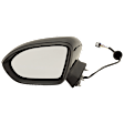 Driver Side Mirror, Power Adjust, Heated, Manual Folding, Paintable, In-housing Signal Light, No Memory, No Puddle Light, No Auto-Dim, No Blind Spot Feature