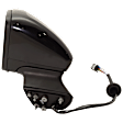 Driver Side Mirror, Power Adjust, Heated, Manual Folding, Paintable, In-housing Signal Light, No Memory, No Puddle Light, No Auto-Dim, No Blind Spot Feature