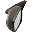 Driver Side Mirror, Power Adjust, Non-Folding, Heated, Paintable, In-housing Signal Light, No Memory, No Puddle Light and Auto-Dimming, With BSD in Glass, With Side Object Sensor