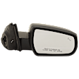 Passenger Side Mirror, Power Adjust, Non-Folding, Heated, Paintable, In-housing Signal Light, No Memory, No Puddle Light and Auto-Dimming, With BSD in Glass, With Side Object Sensor