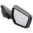Passenger Side Mirror, Power Adjust, Non-Folding, Non-Heated, Textured Black, No Signal Light, With memory, No Puddle Light, No Auto-Dimming, No Blind Spot Feature