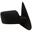 Passenger Side Mirror, Non-Towing, Power, Power Folding, Heated, Textured Black, In-housing Signal Light, With memory, With Puddle Light, No Auto-Dimming, With Blind Spot Detection in Glass