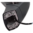 Driver Side Mirror, Power Adjust, Manual Folding, Heated, Paintable, In-housing Signal Light, No Memory, No Puddle Light and Auto-Dimming, With BSD in Glass, Without Side Object Sensor