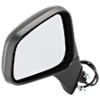 Driver Side Mirror, Power Adjust, Manual Folding, Heated, Paintable, No Signal Light, Memory, Puddle Light, Auto-Dimming, and Blind Spot Feature, Without Side Object Sensor