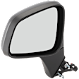 Driver Side Mirror, Power Adjust, Non-Heated, Manual Folding, Paintable, No Signal Light, No Memory, No Puddle Light, No Auto-Dim, No Blind Spot Feature