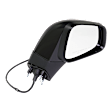 Passenger Side Mirror, Power Adjust, Non-Heated, Manual Folding, Paintable, No Signal Light, No Memory, No Puddle Light, No Auto-Dim, No Blind Spot Feature