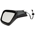 Driver Side Mirror, Power Adjust, Manual Folding, Heated, Paintable, No Signal Light, Memory, Puddle Light, Auto-Dimming, and Blind Spot Feature, Without Side Object Sensor, Mexico Built Vehicle