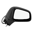 Passenger Side Mirror, Power Adjust, Manual Folding, Heated, Paintable, No Signal Light, Memory, Puddle Light, Auto-Dimming, and Blind Spot Feature, Without SOS, Mexico Built Vehicle